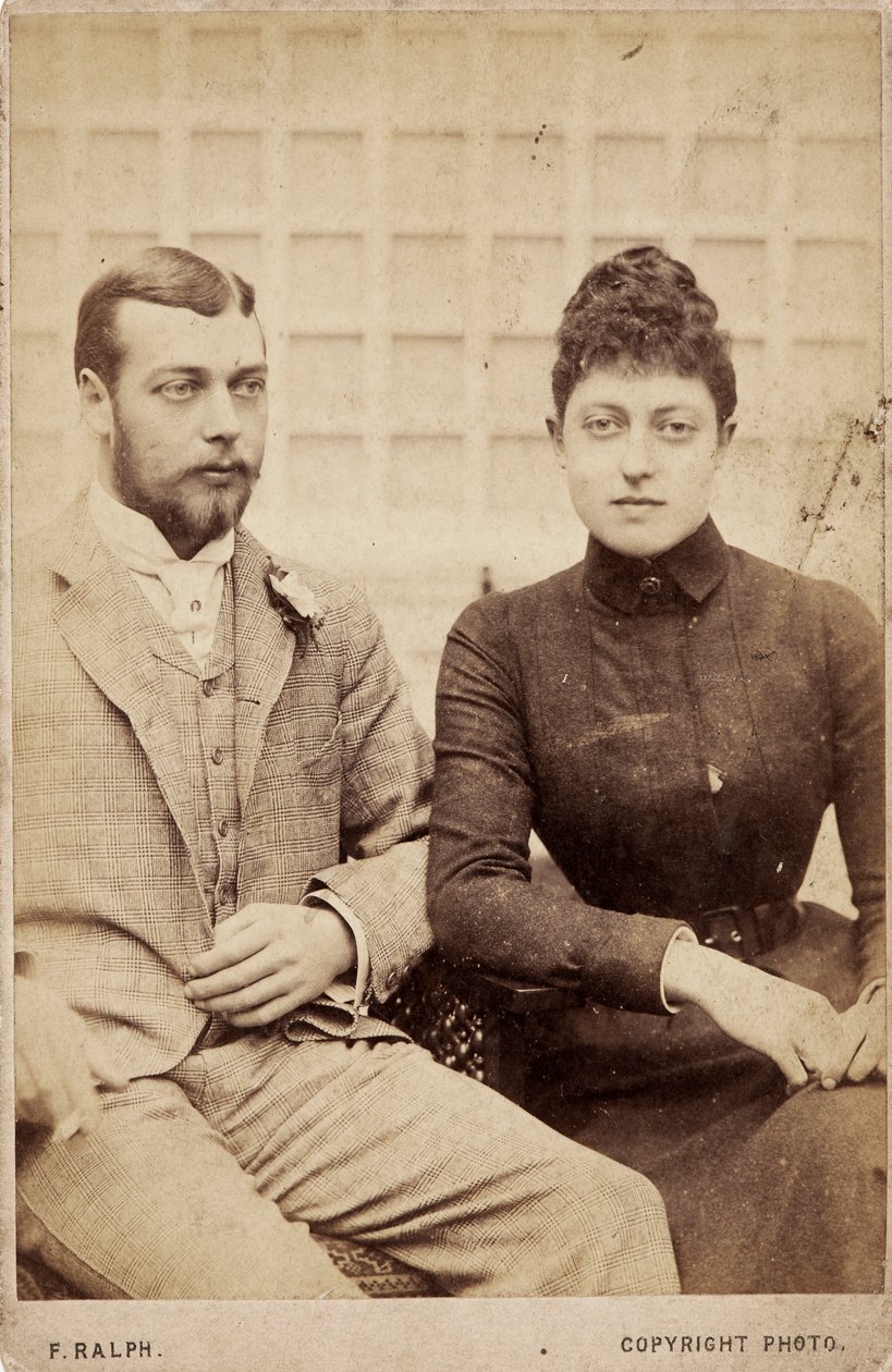 Prinssi George ja prinsessa Victoria tekijältä Frederick Ralph