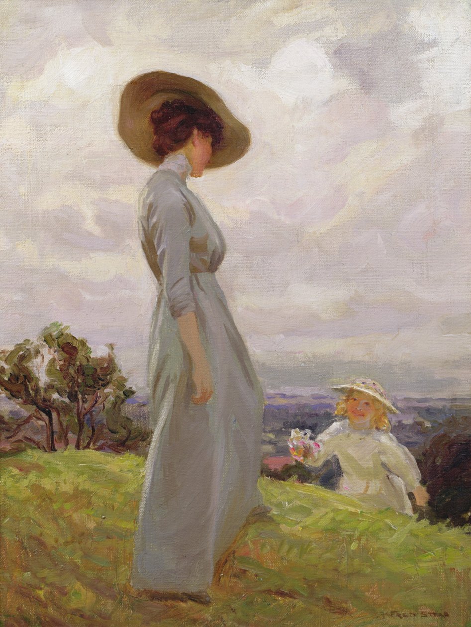 Kiipeäminen rinteelle tekijältä Frederick Stead