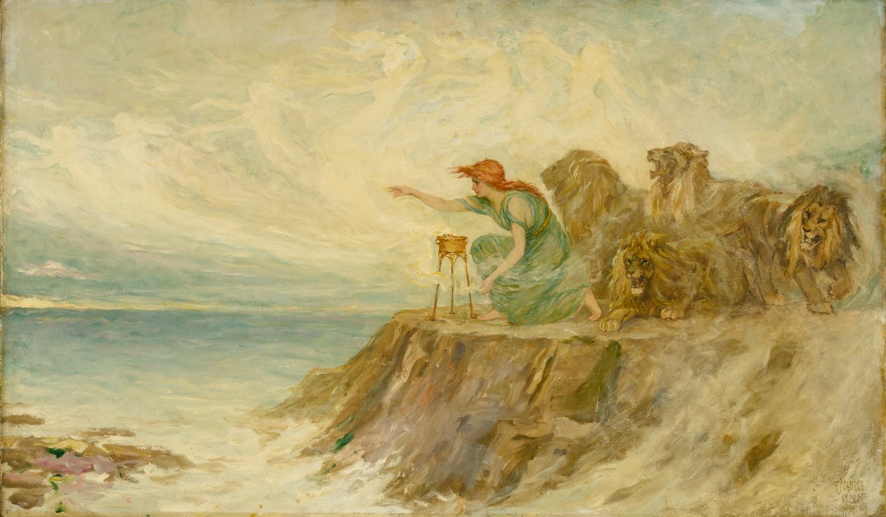 Circe, 1910. tekijältä Frederick Stuart Church