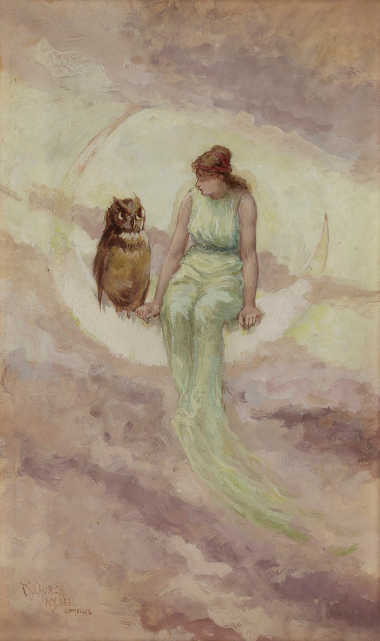 Noidan tytär, 1881. tekijältä Frederick Stuart Church