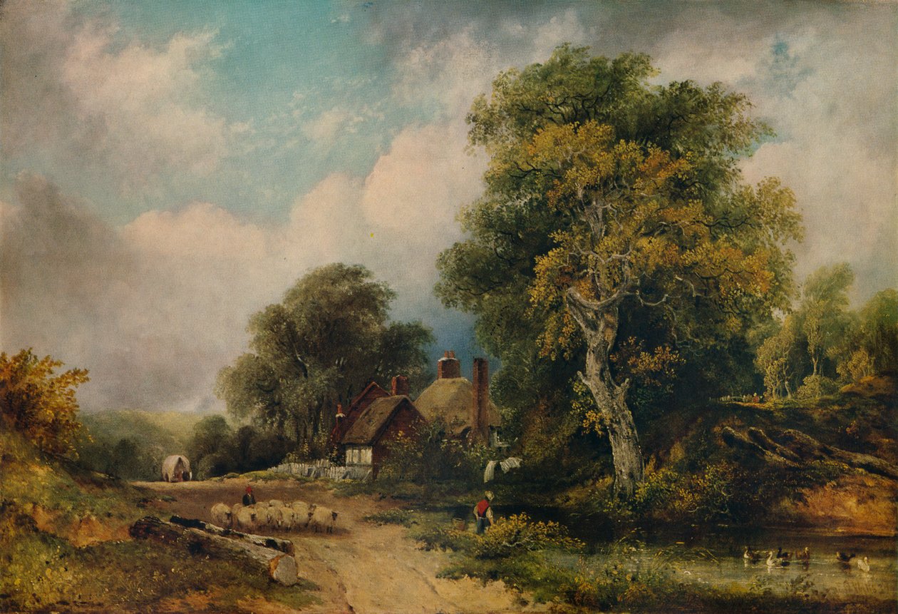 "Maisema", 1839, 1938. tekijältä Frederick W Watts