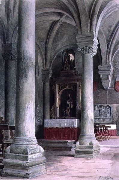 Pyhän Eukariuksen kappeli, Nürnberg tekijältä Frederick William Burton