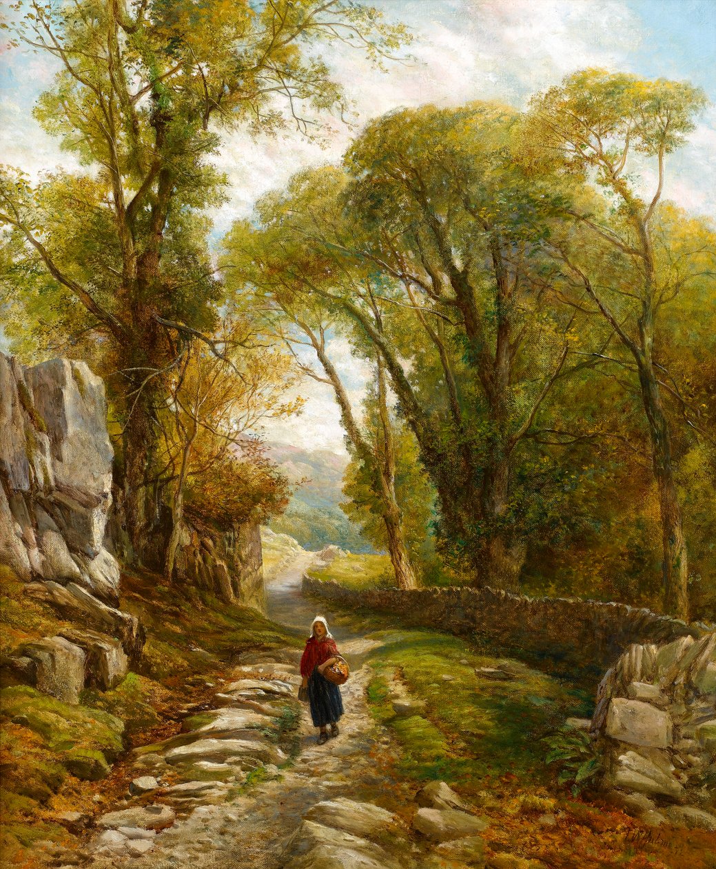 Metsäkävely, 1872 tekijältä Frederick William Hulme