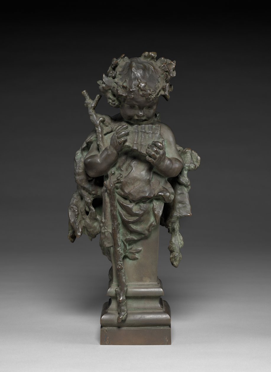 Infant Faun, c. 1890-1895. tekijältä Frederick William MacMonnies