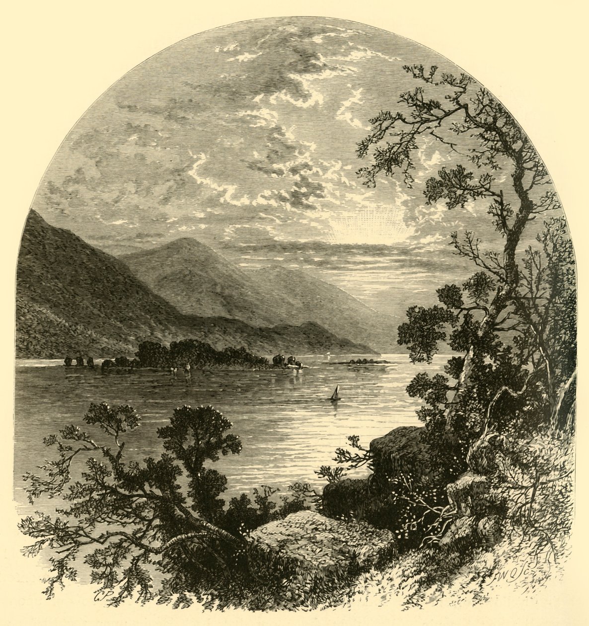 "The Susquehanna", 1874. tekijältä Frederick William Quartley