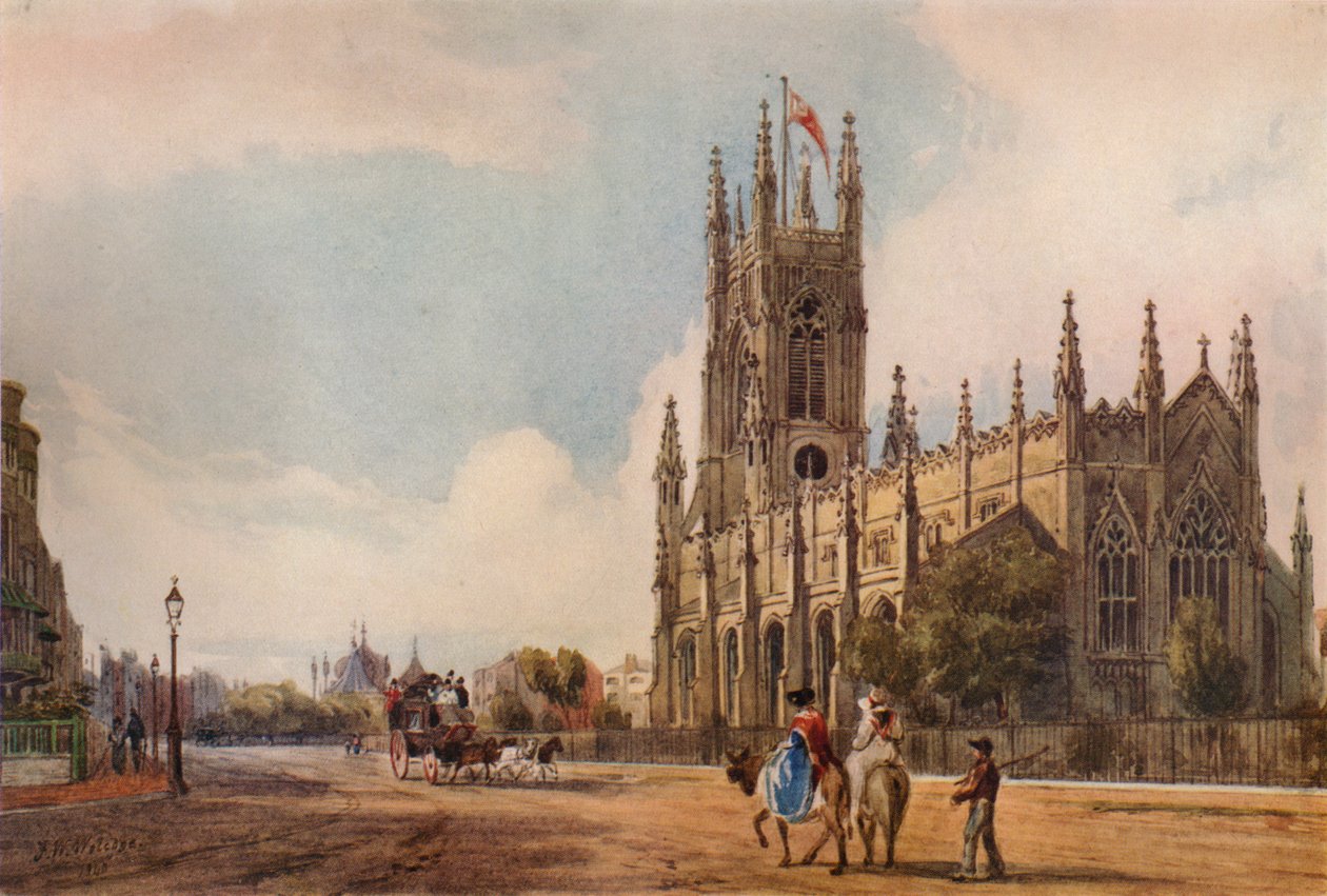 St. Peters Church, Brighton, 1840, 1938 tekijältä Frederick William Woledge