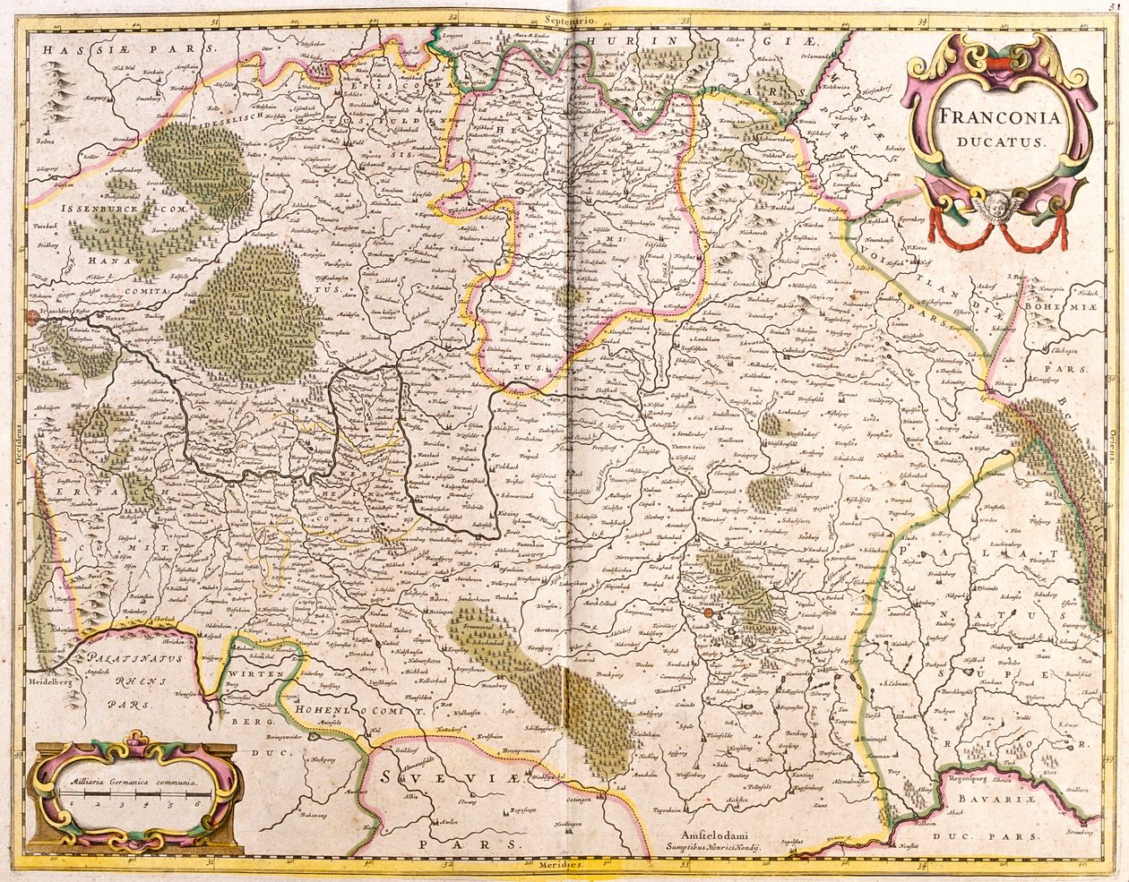 Baijeri, Saksa tekijältä Frederick de Wit