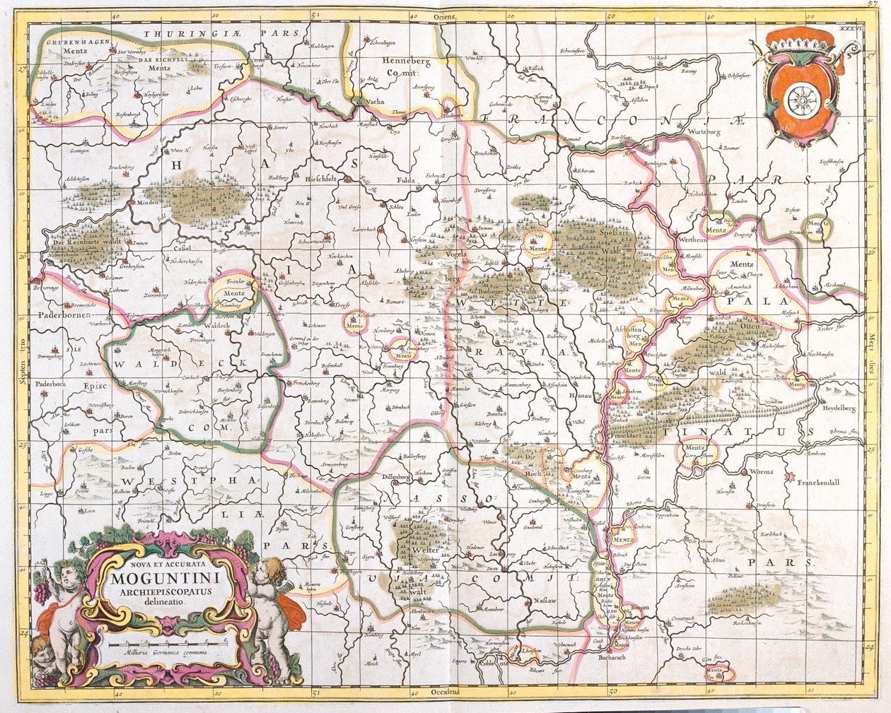 Baijeri, Hessen, Rheinland-Pfalz, Saksa tekijältä Frederick de Wit