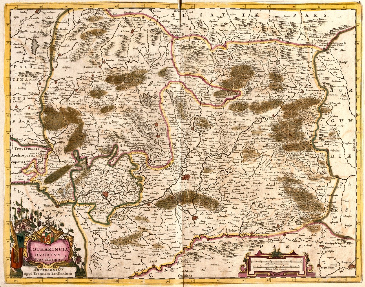 Lorraine, Ranska tekijältä Frederick de Wit