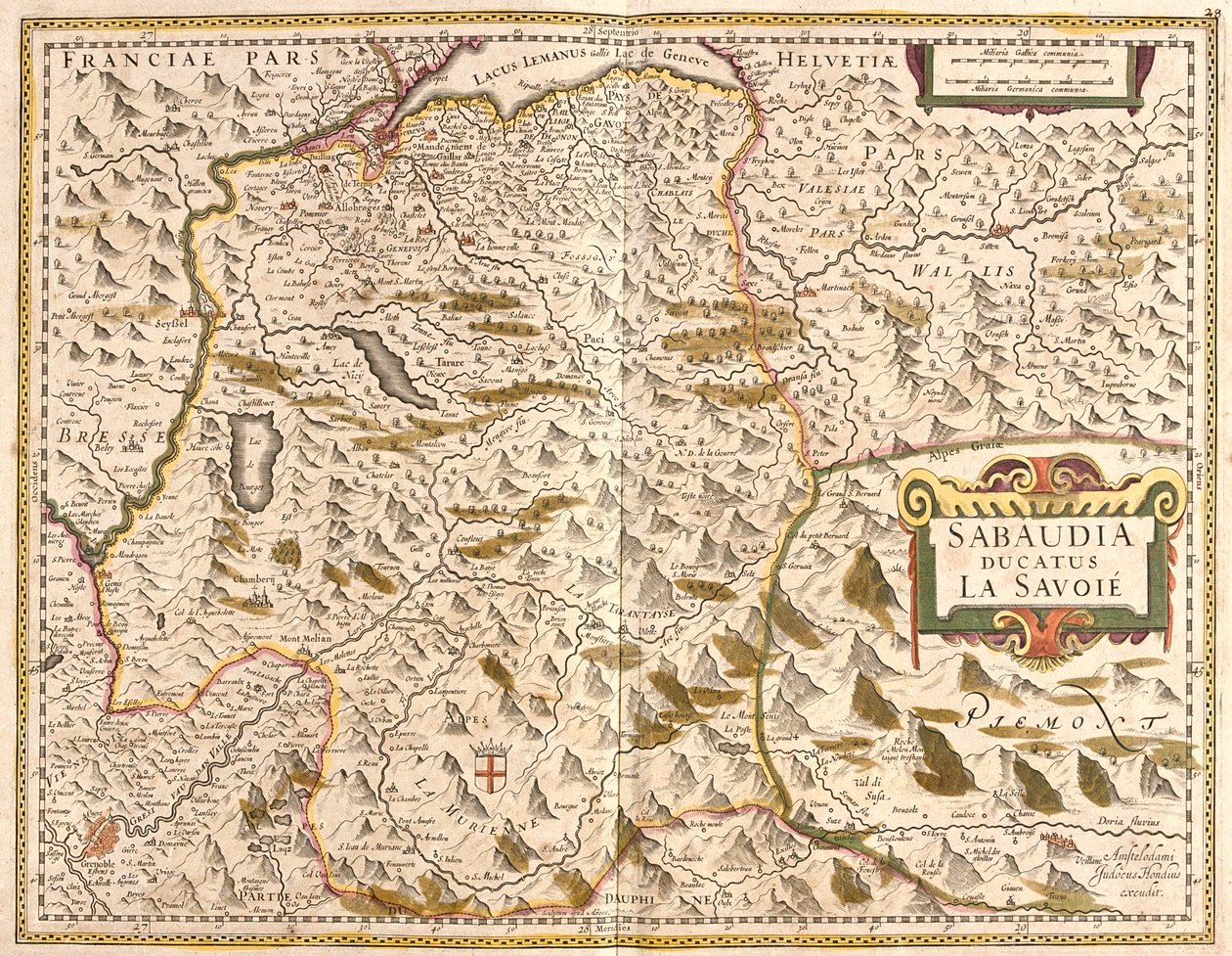 Savoy, Ranska tekijältä Frederick de Wit