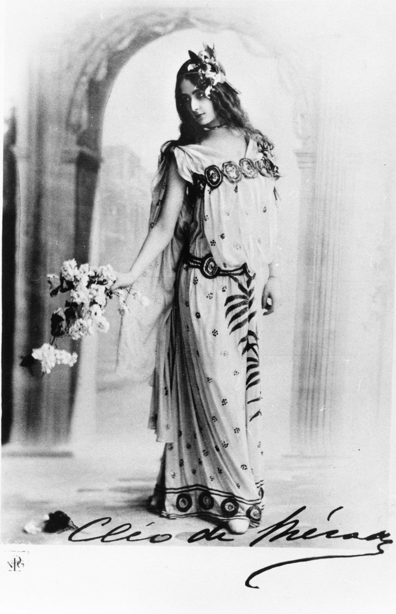 Cleo de Merode, noin 1890-luku tekijältä French Photographer