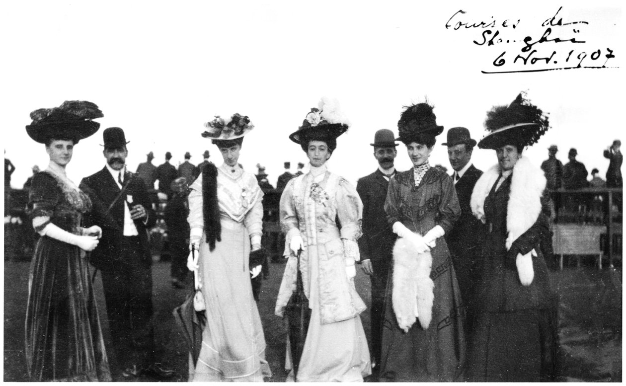 Kilpailut Shanghaissa, Kiinassa, 1907 tekijältä French Photographer