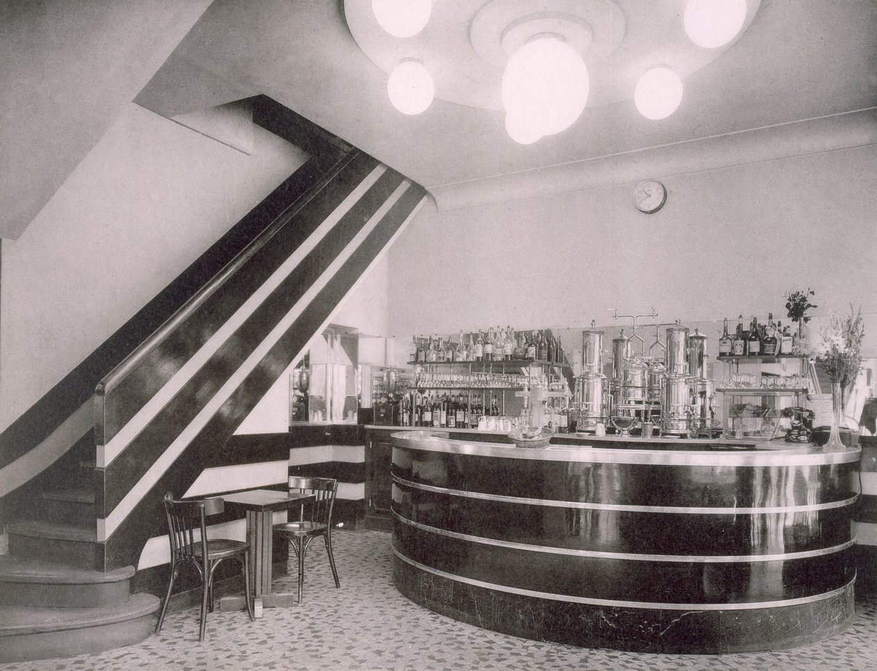 Bar Torcy, suunnittelija Deschanel ja J. Dussolier, 1920-luku tekijältä French Photographer