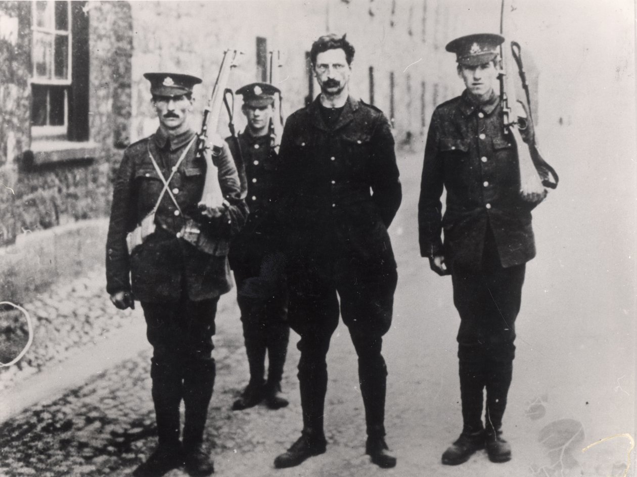 Eamonn De Valeran (1882-1975) pidätys 1917 tekijältä French Photographer