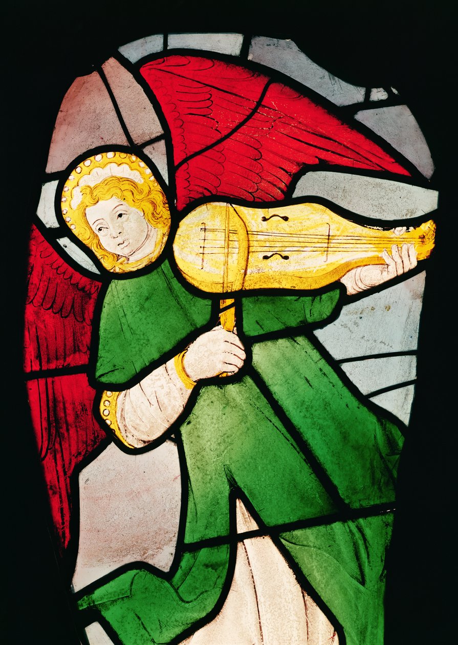 Angel Musician (lasimaalaus) tekijältä French School