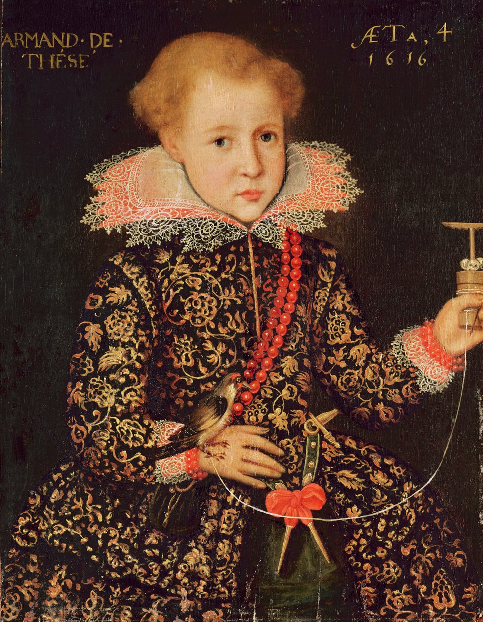 Armand de Tesse (s.1612) neljävuotias, 1616 tekijältä French School