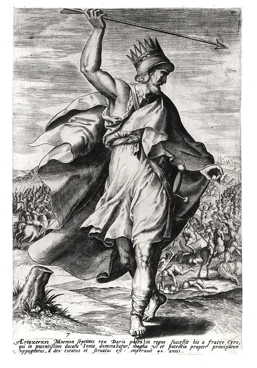 Artakserkses II (n. 404-358 eKr.) Persian kuningas tekijältä French School