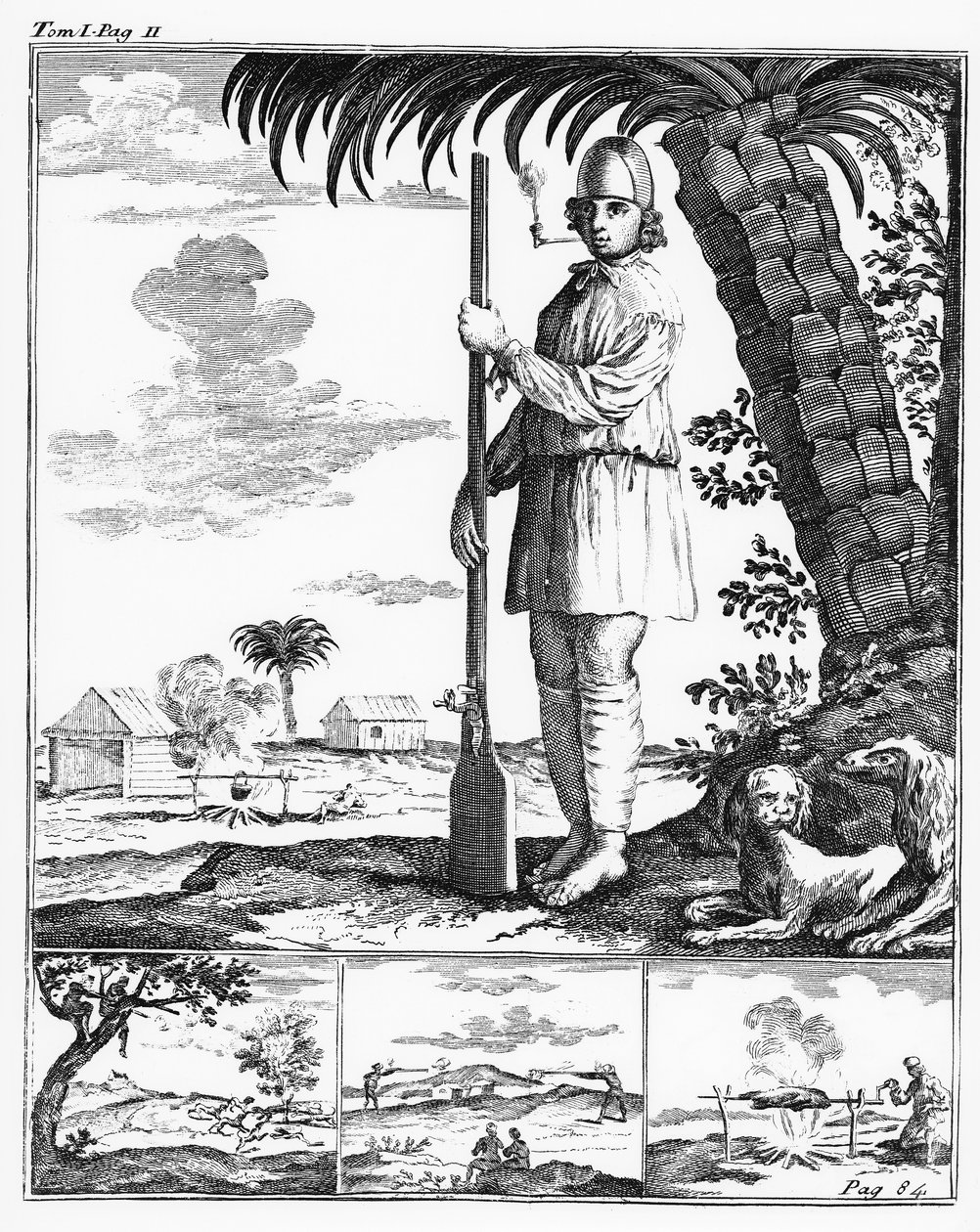 Buccaneer Länsi-Intiassa, 1686 tekijältä French School