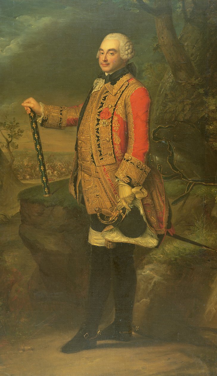 Charles de Rohan (1715-87) Prinssi de Soubise tekijältä French School