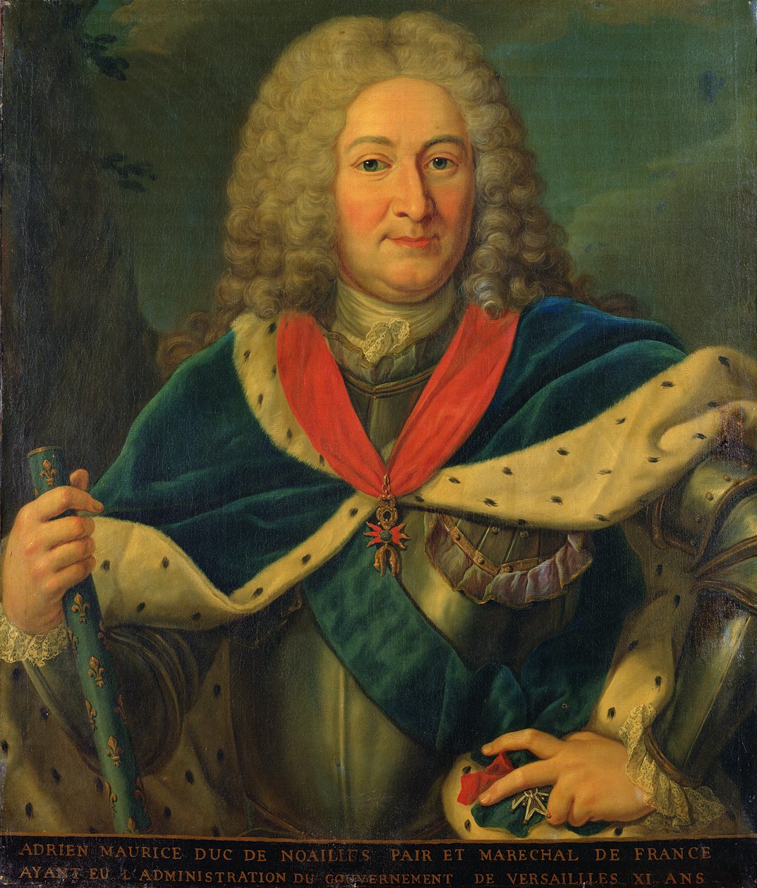 Herttua Adrien-Maurice de Noailles (1678-1766) tekijältä French School