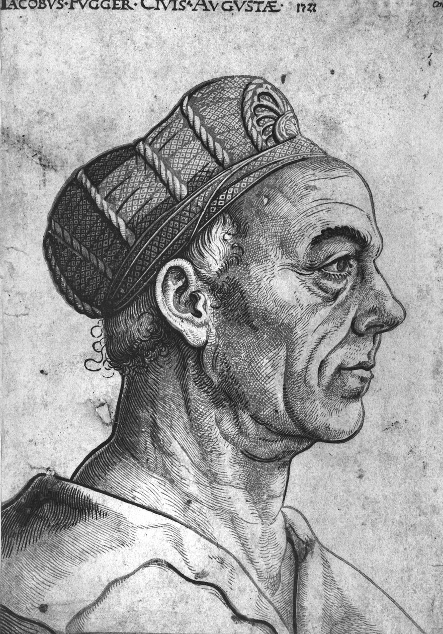 Jacob II Fugger (1459-1525) Imperiumin kreivi tekijältä French School