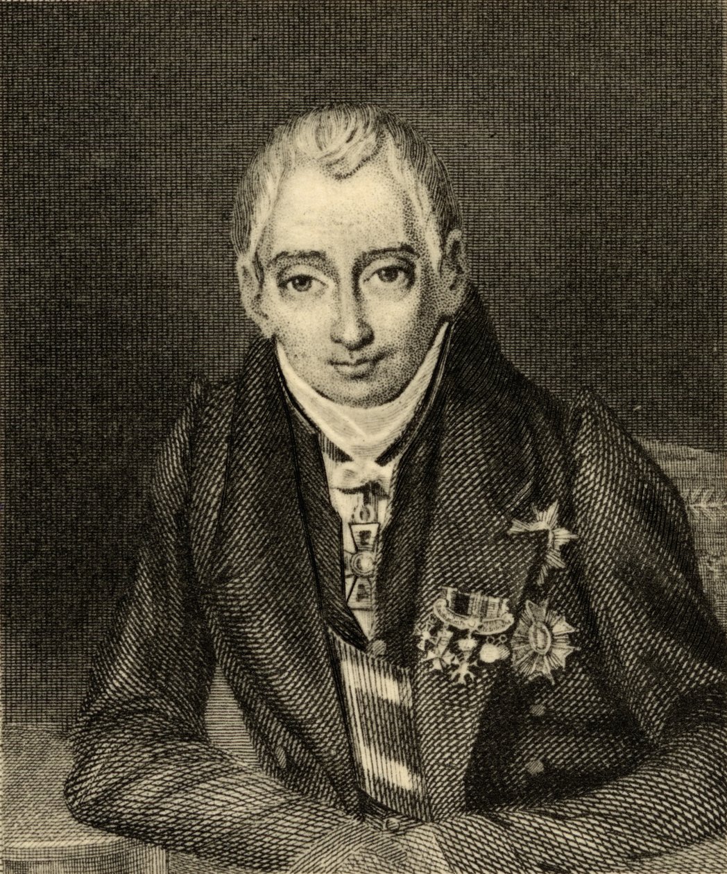 Klemens Wenzel Nepomuk Lothar (1773-1859) Metternich-Winneburgin prinssi tekijältä French School