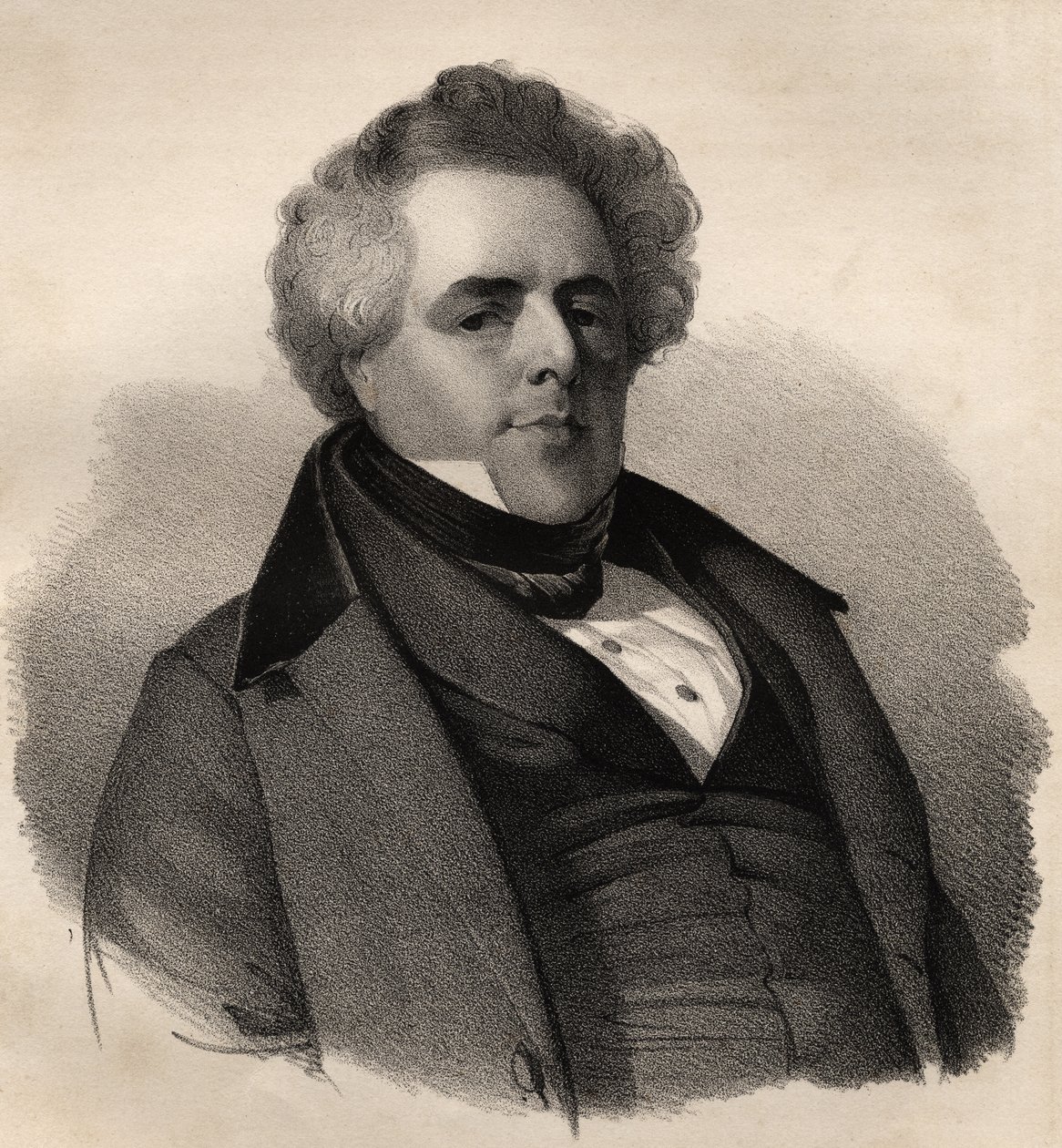 Luigi Lablache (1784-1858) tekijältä French School