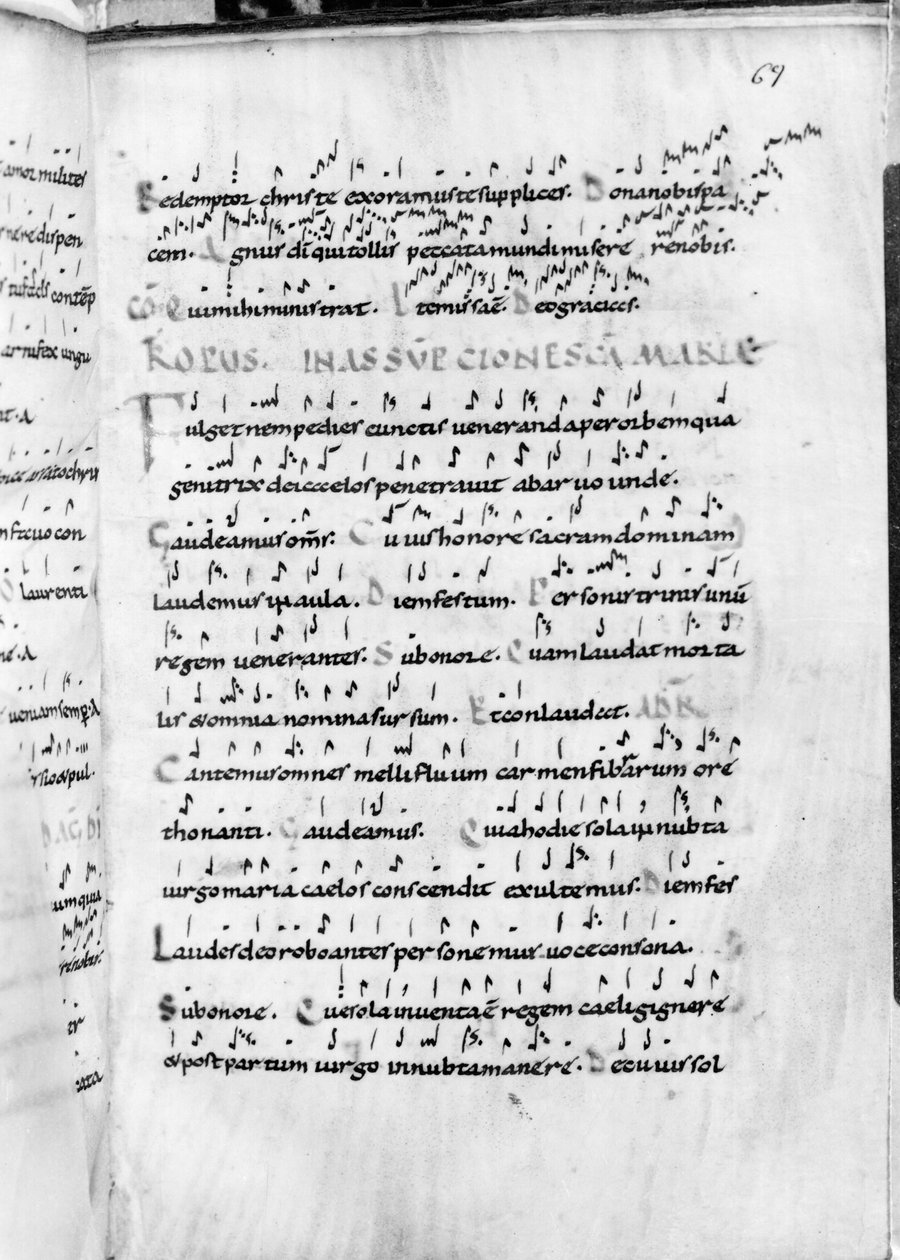Ms 18 fol.69 Oletus Tropariumista tekijältä French School