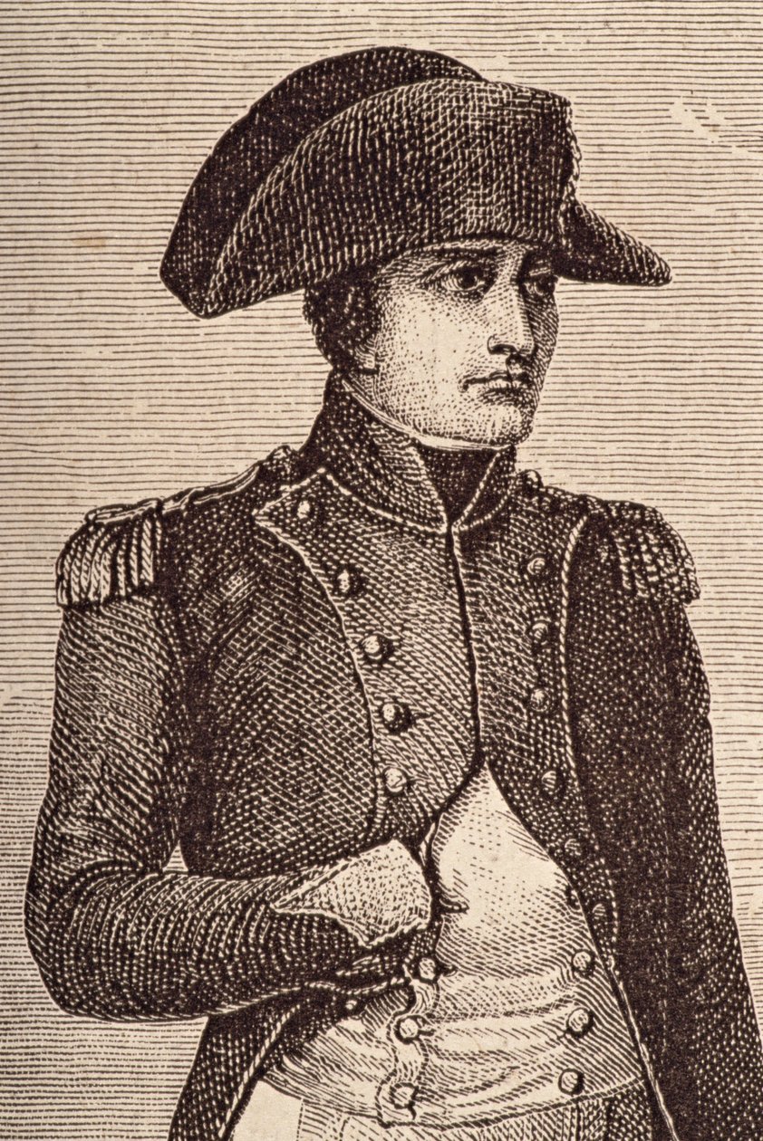 Napoleon Bonaparten (1769-1821) muotokuva (yksityiskohta 102368) tekijältä French School