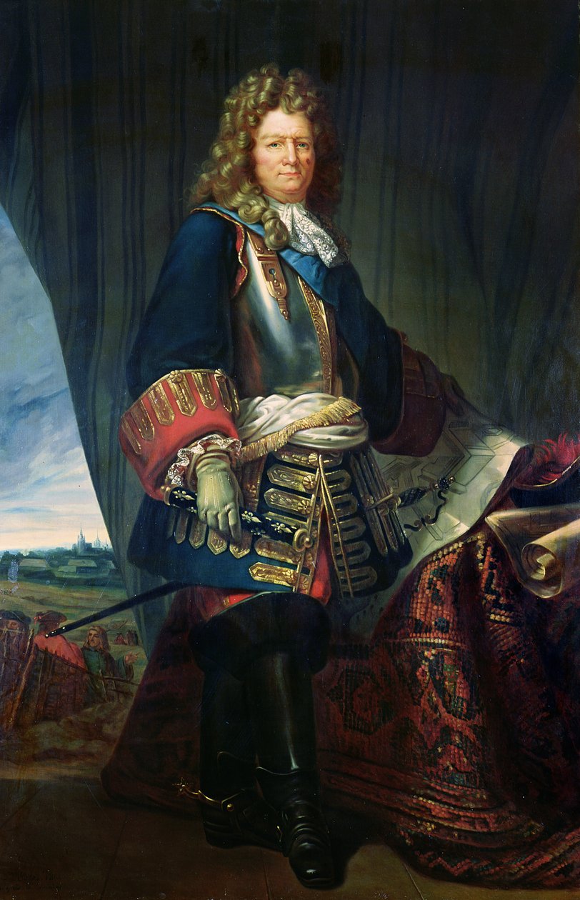 Muotokuva Sebastien le Prestre de Vaubanista (1633-1707). tekijältä French School
