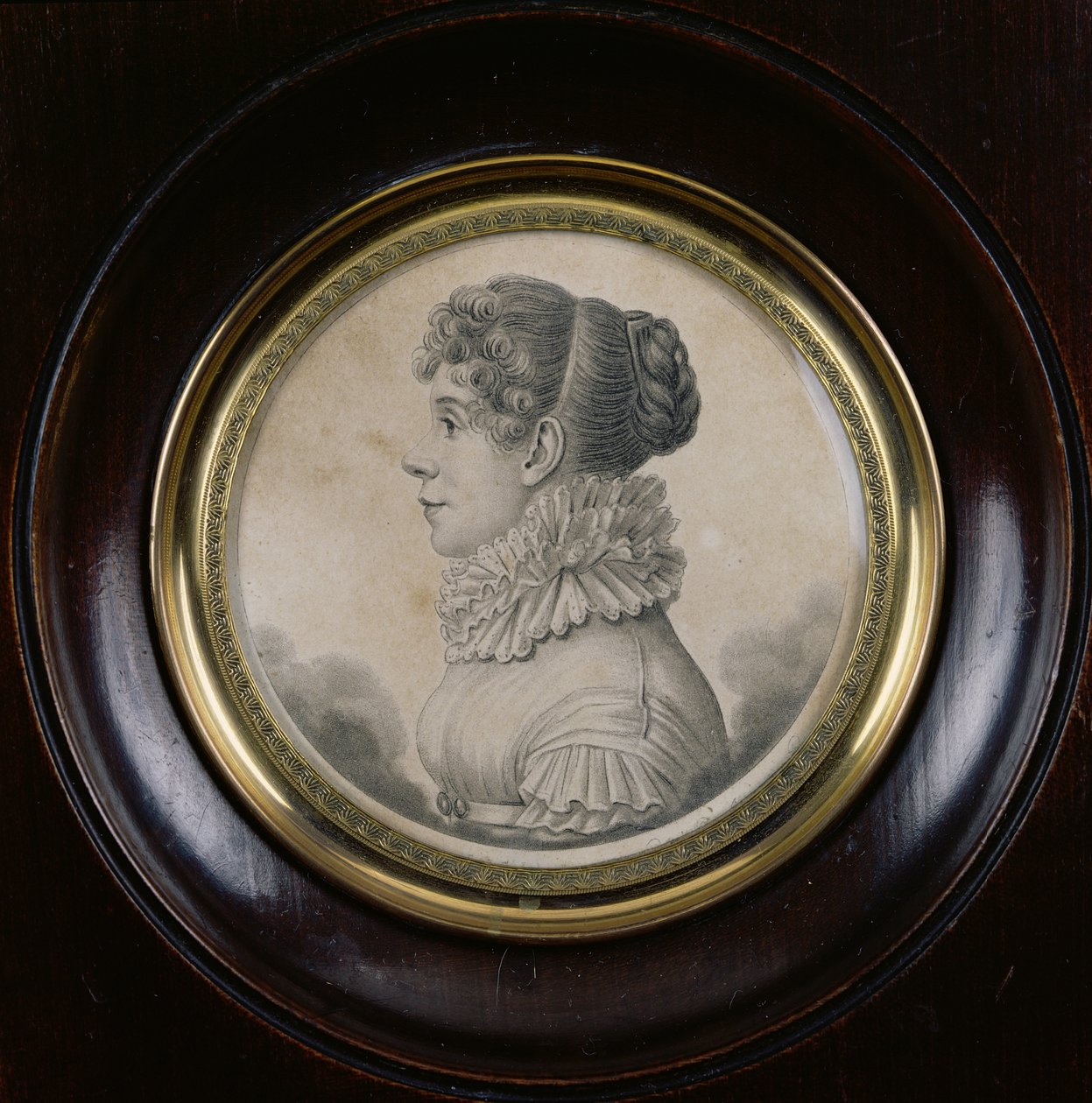 Muotokuva Sophie Rostopchinesta (1799-1874) Comtesse de Segur tekijältä French School