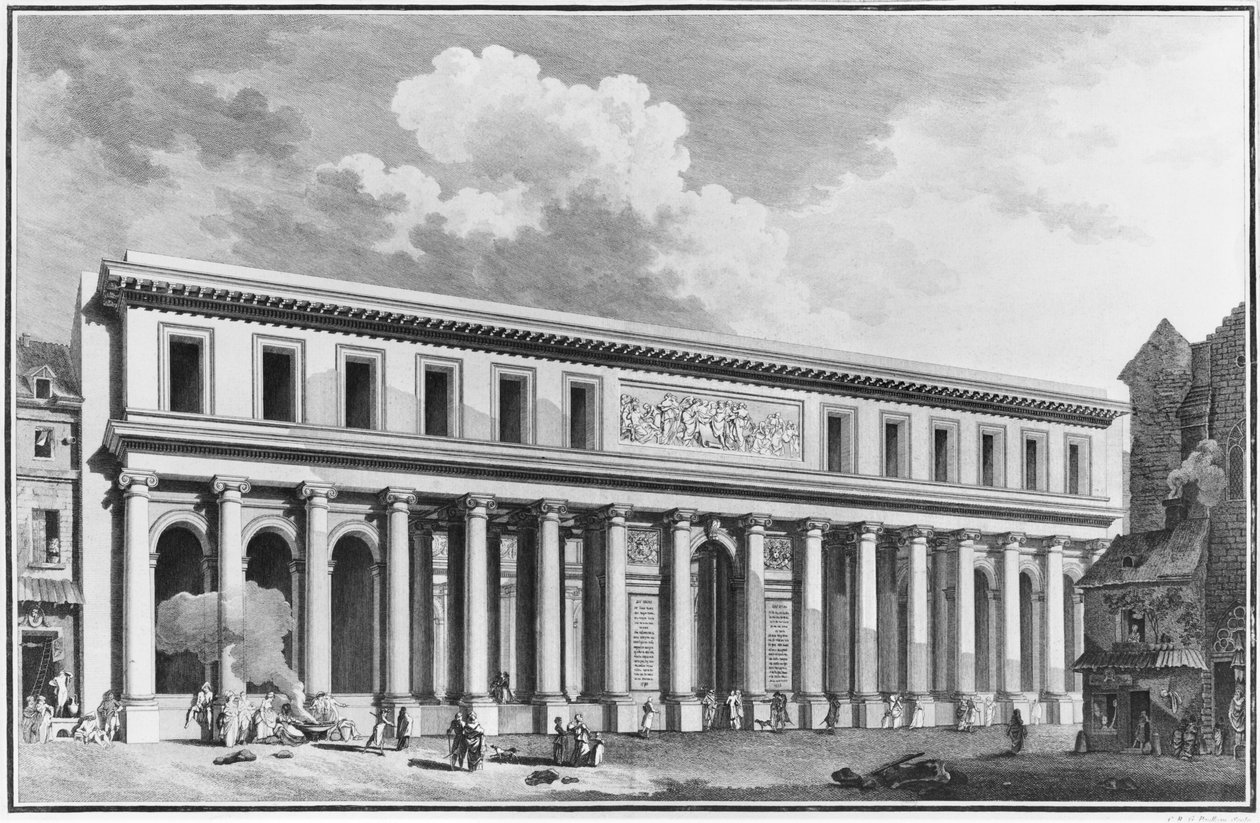 The Academy of Surgery, Paris, kaiverrus Claude Rene Gabriel Poulleau (s.1849) 1773 tekijältä French School