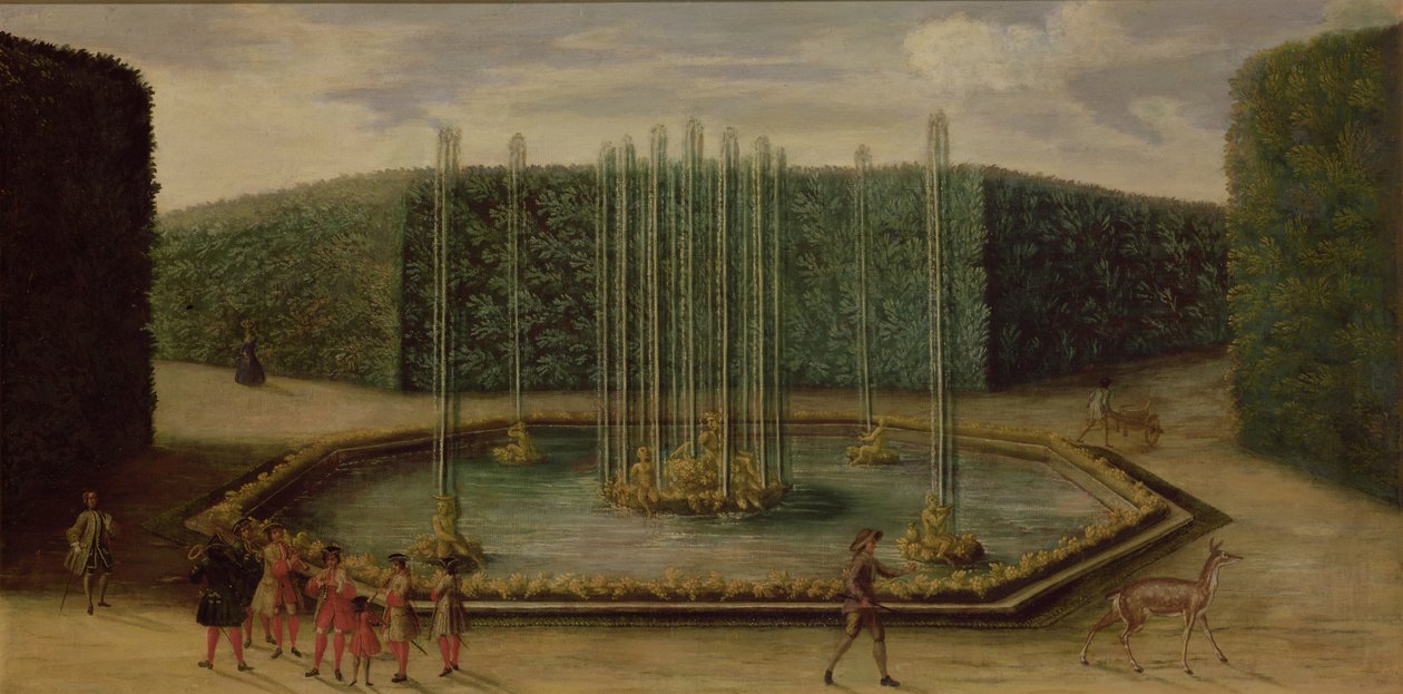 Bacchuksen suihkulähde Versaillesissa tekijältä French School