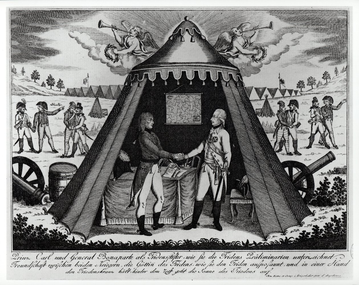 Campo Formion sopimus, 18. lokakuuta 1797. tekijältä French School