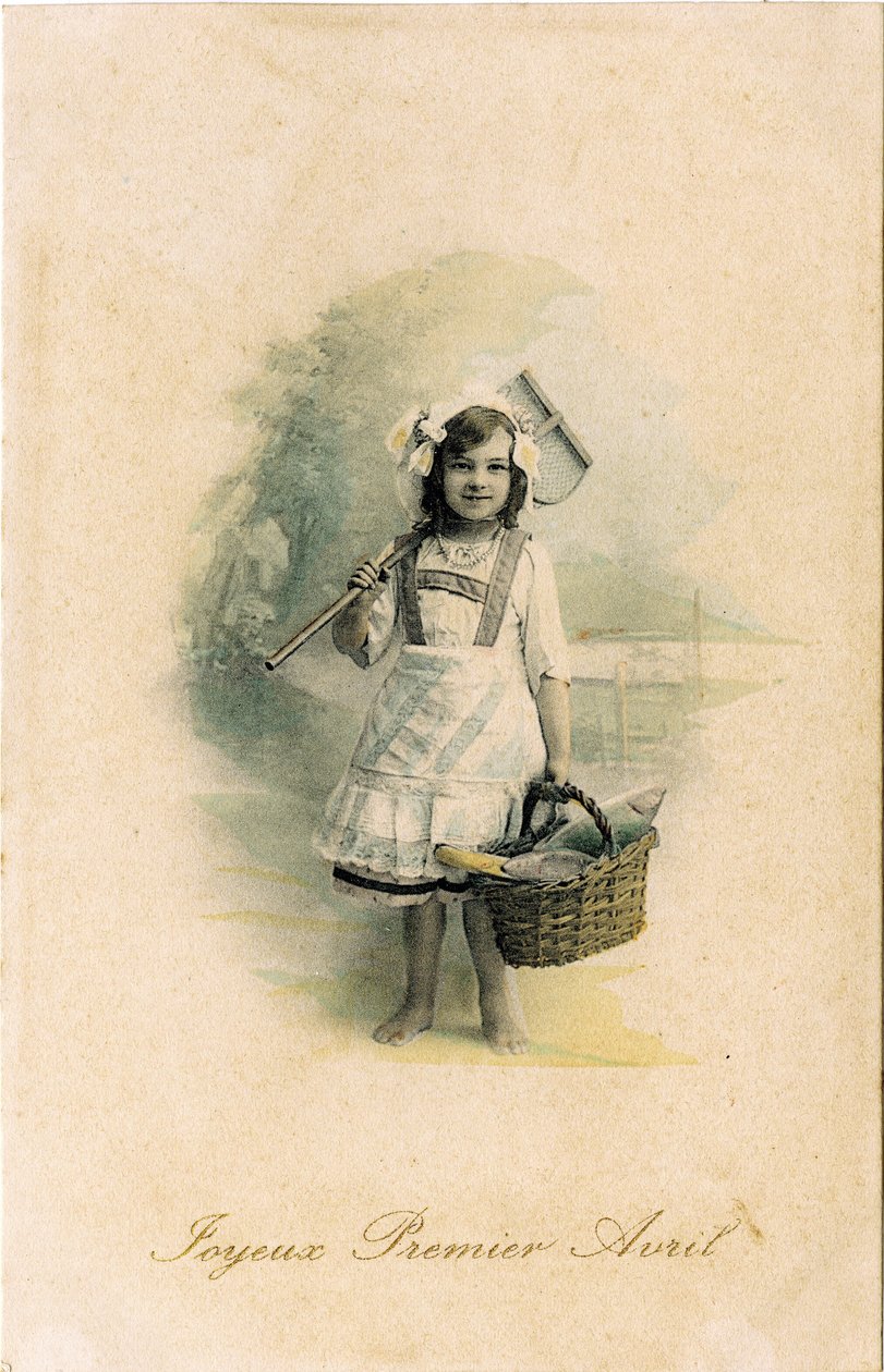 Hyvää aprillipäivää 1906 (värillinen kuva) tekijältä French Photographer