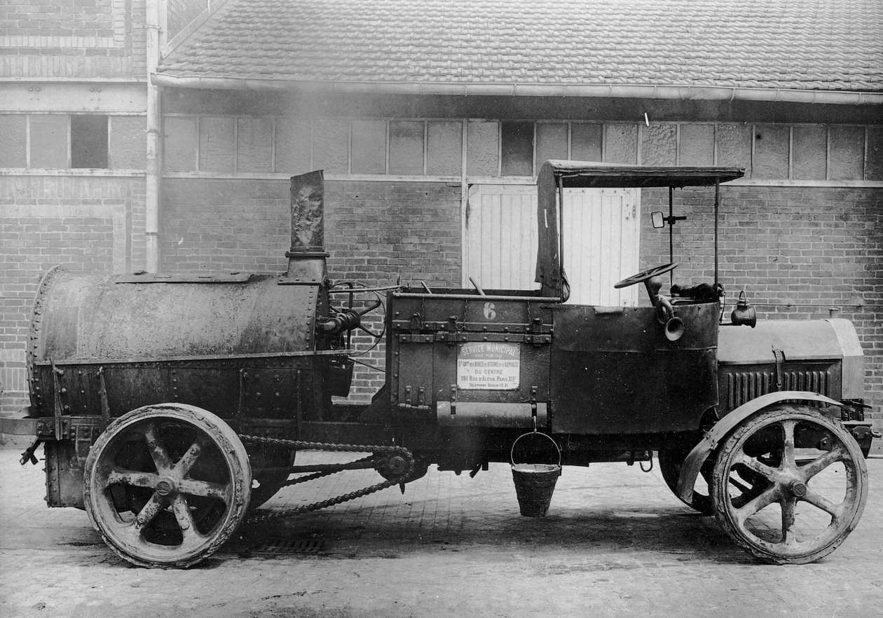 Tervakuorma-auto, n. 1900 tekijältä French Photographer