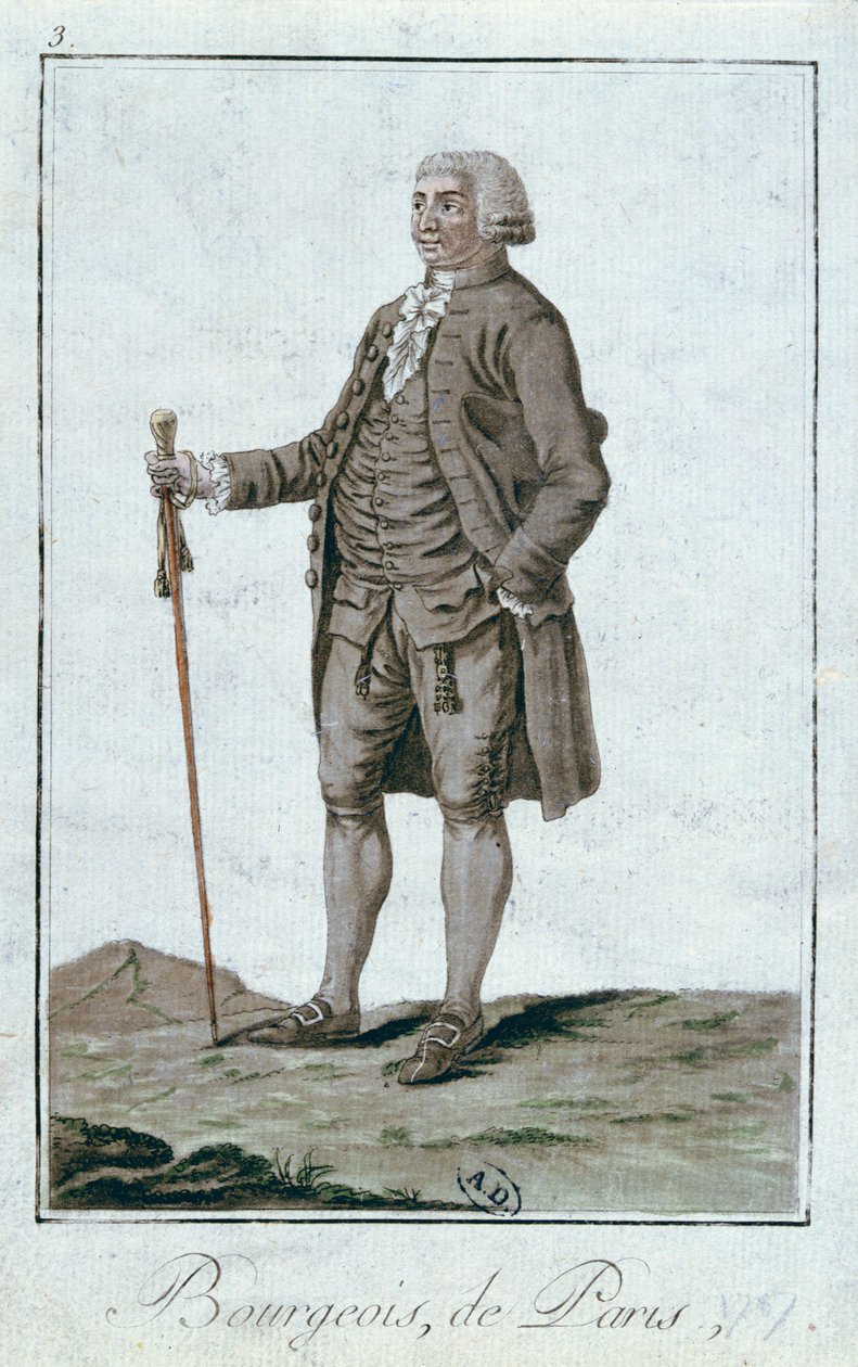 Pariisin porvari, 1787 tekijältä French School