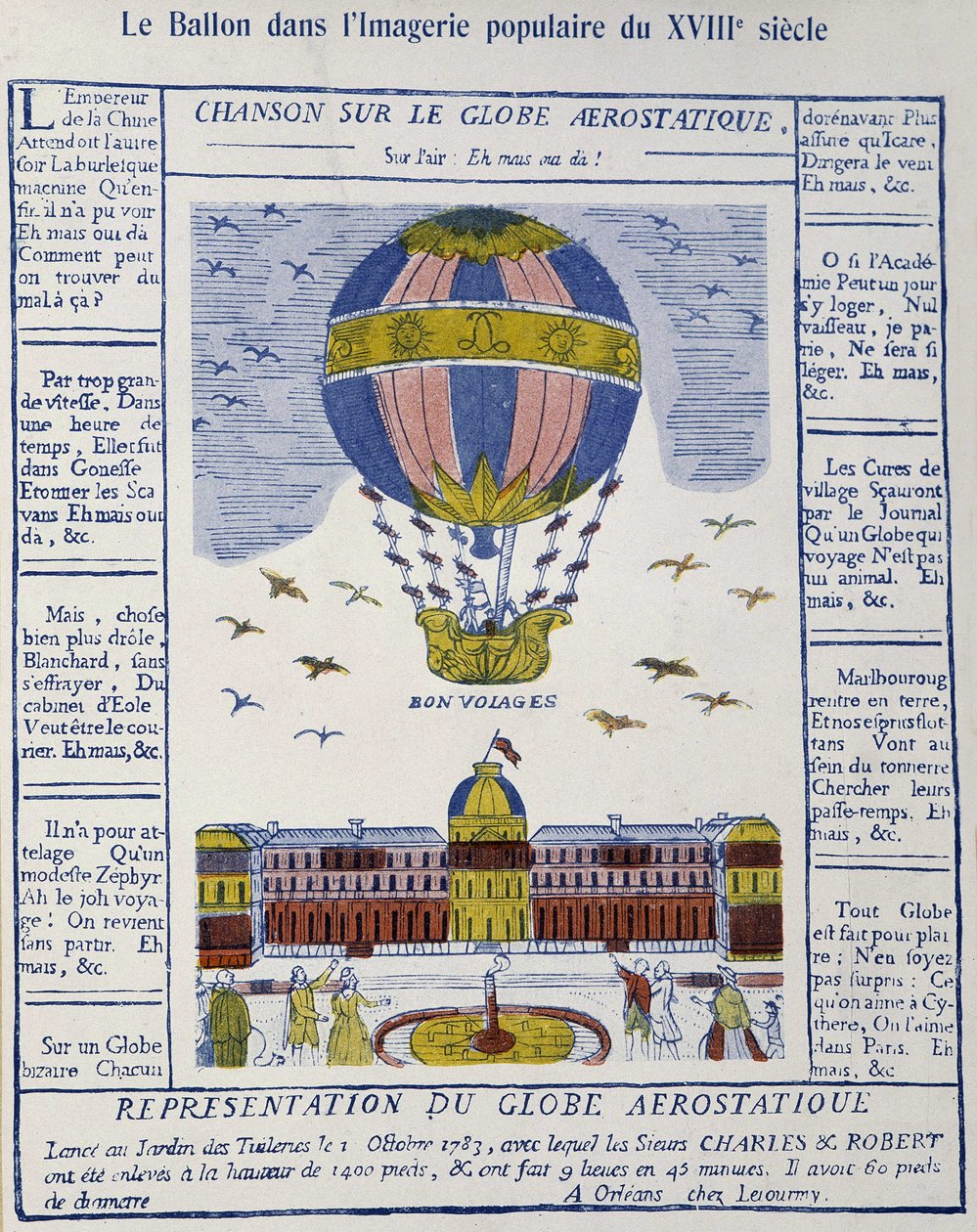 Aerostat: kappale aerostaattisella maapallolla tekijältä French School