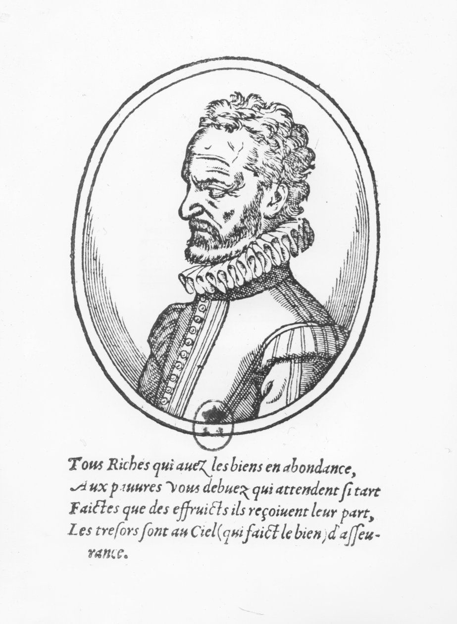 Barthélemy de Laffemas (kaiverrus) tekijältä French School