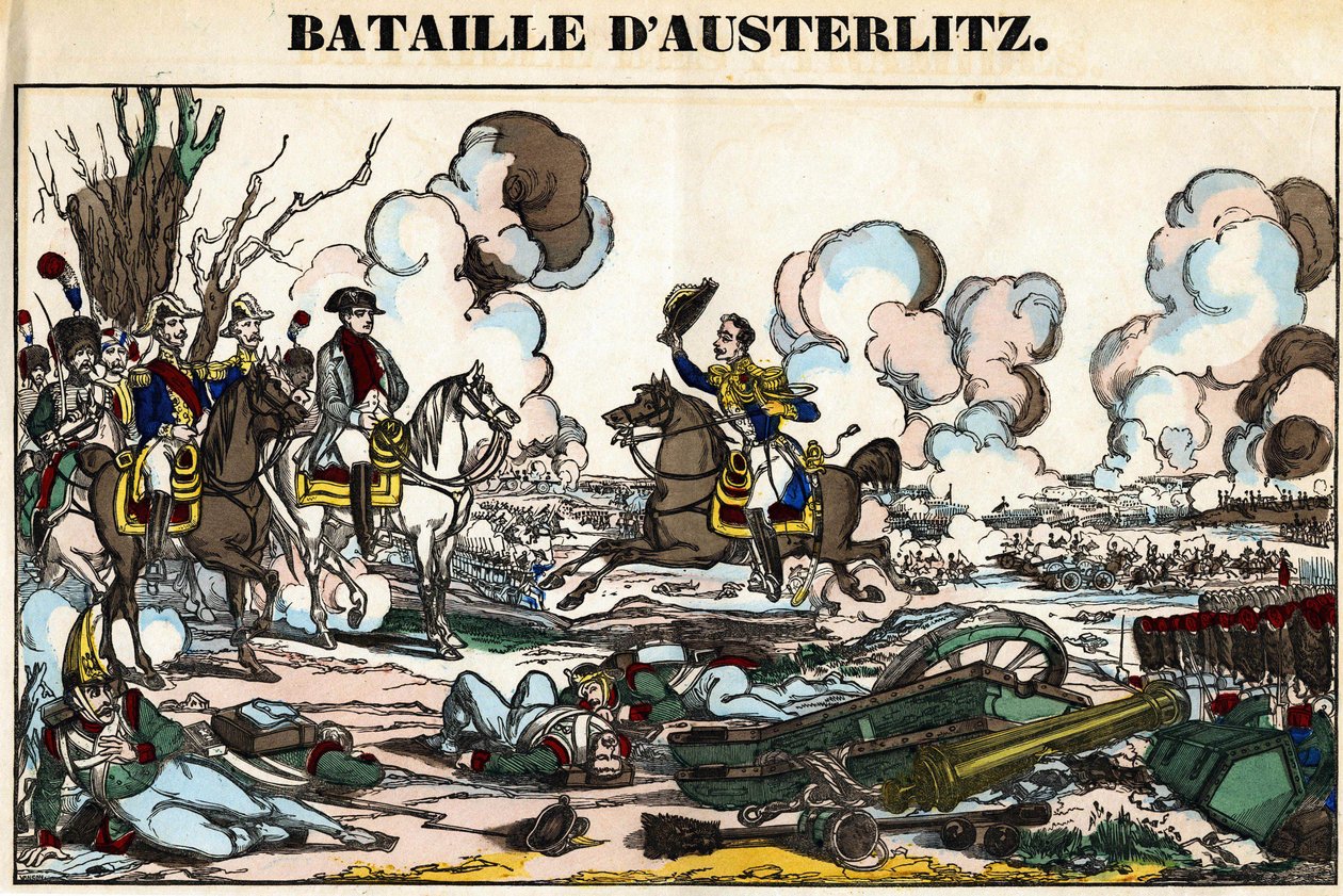 Austerlitzin taistelu 2. joulukuuta tekijältä French School