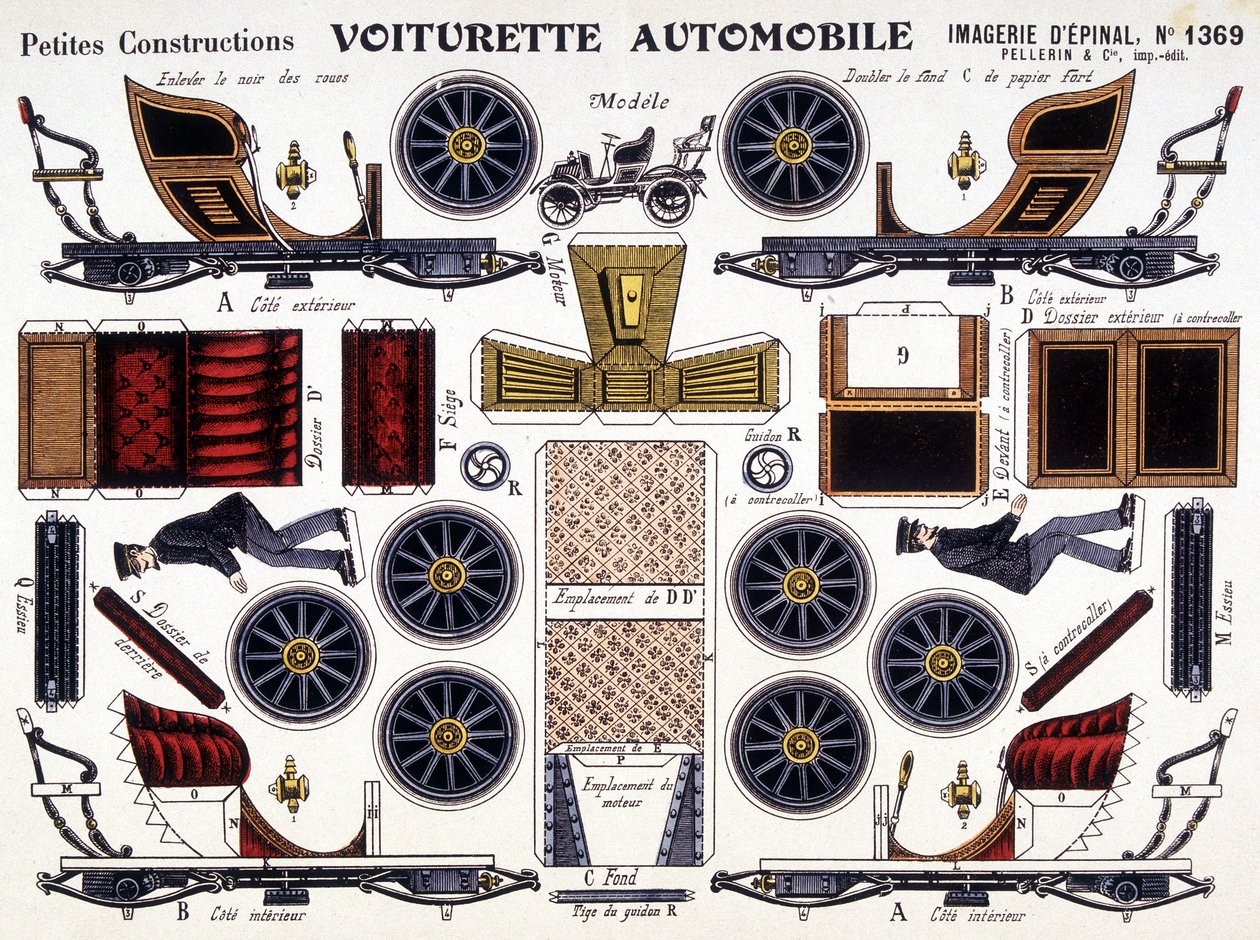 Autokärry: Petites Constructions. 1800-luvulla. tekijältä French School