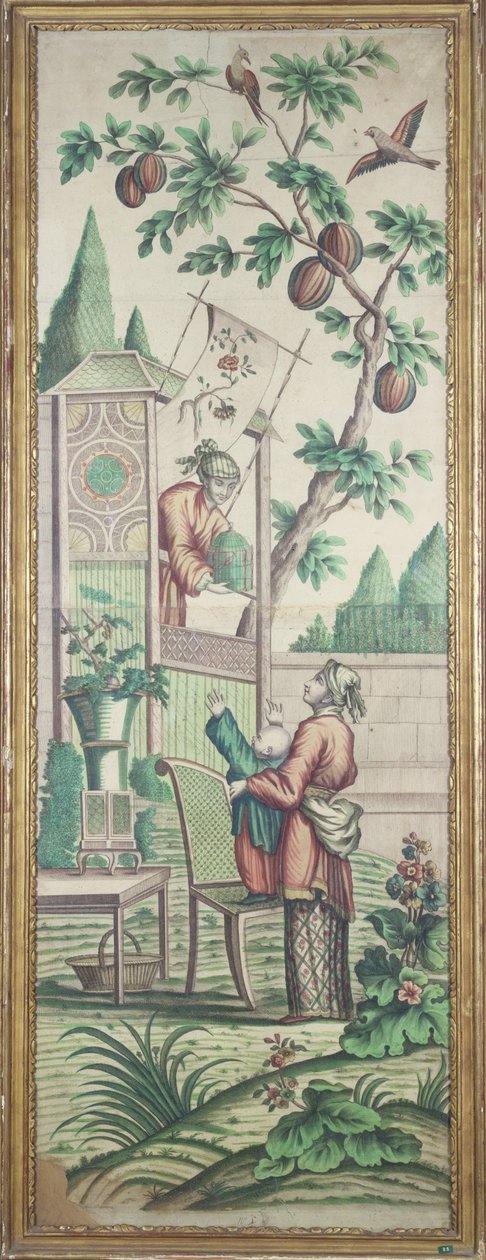 Chinoiserie tapetti tekijältä French School