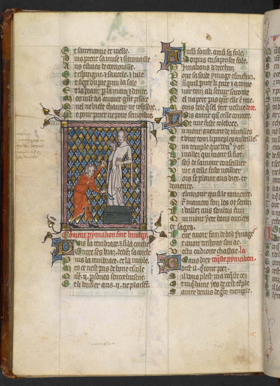 Egerton MS 881, f.165v (vellum) tekijältä French School