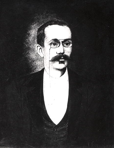 Fernand Pelloutier (1867-1901) (m/v valokuva) tekijältä French School
