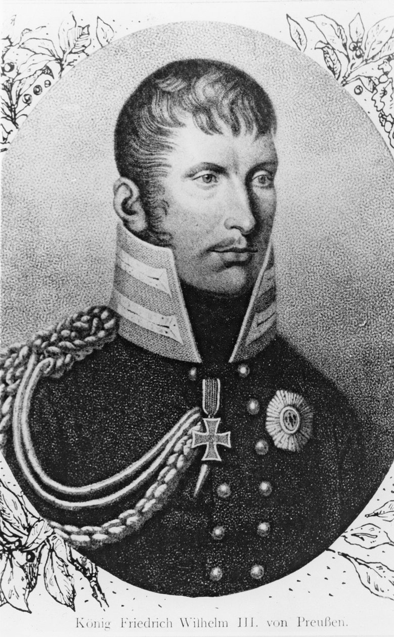 Frederick William III, Preussin kuningas (kaiverrus) tekijältä French School