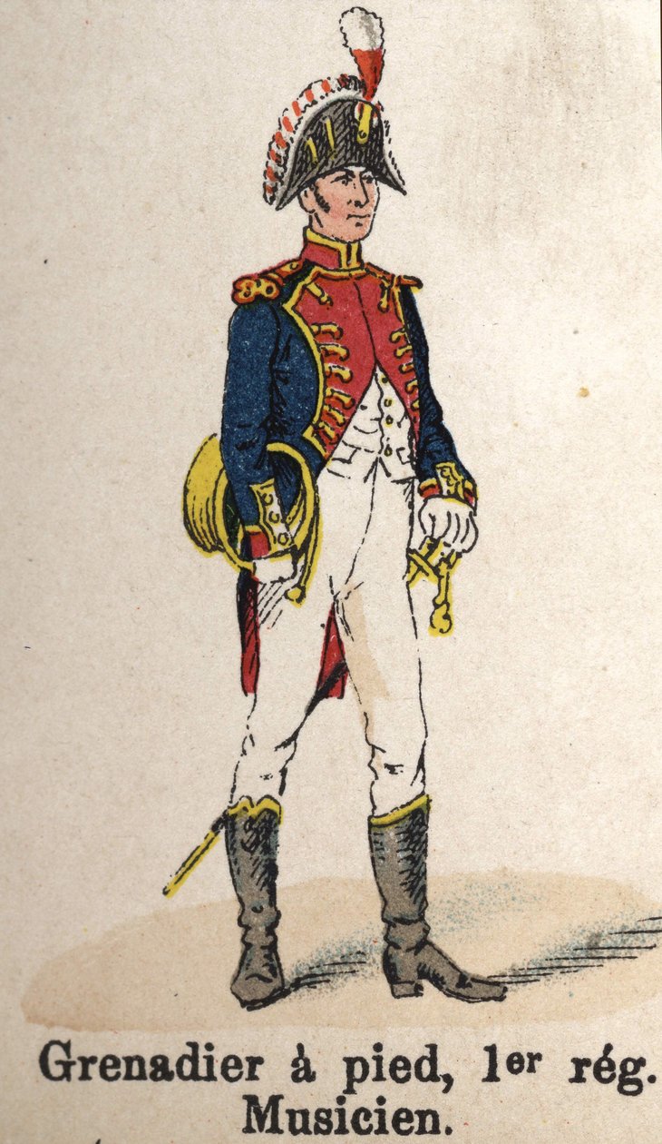 Keisarillinen kaarti Napoleon I: Grenadier jalan tekijältä French School