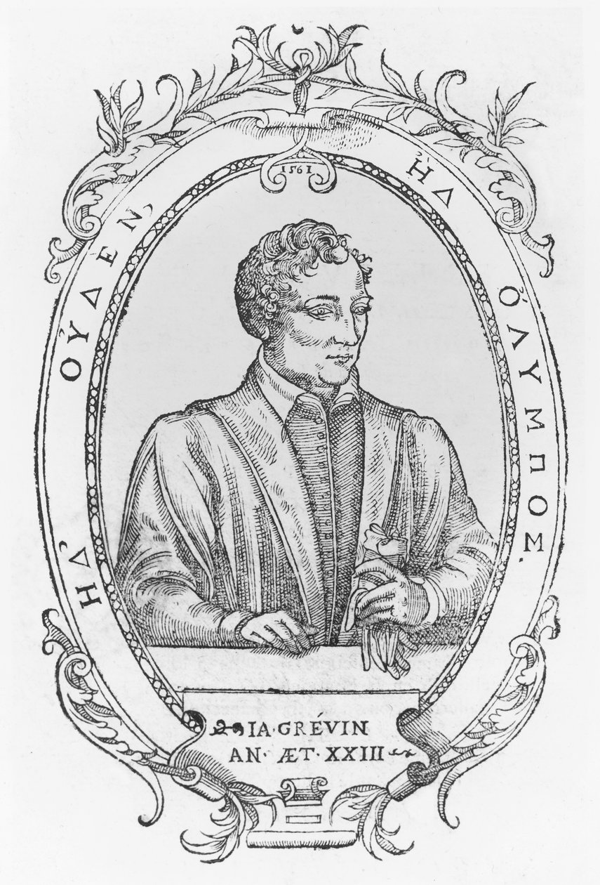 Jacques Grevin (kaiverrus) tekijältä French School