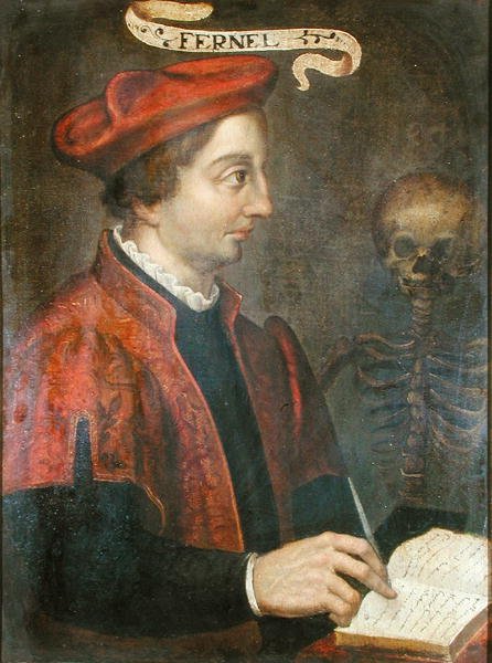 Jean Fernel (n.1497-1558) (öljy kankaalle) tekijältä French School