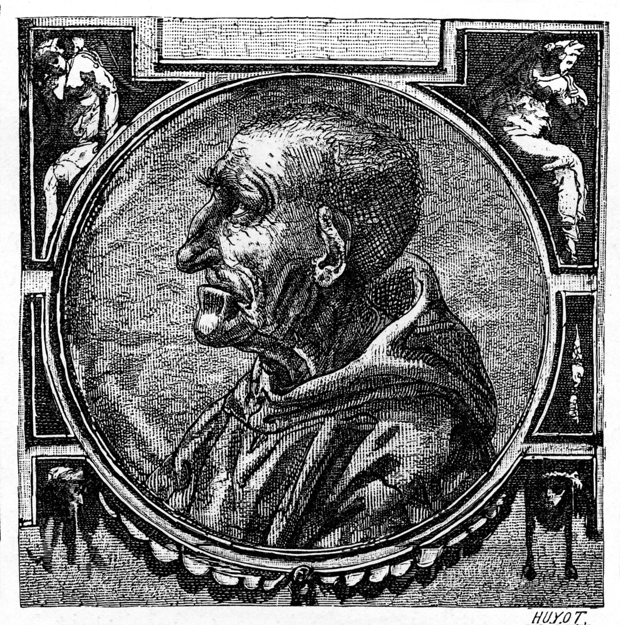 Jerome Savonarola (kaiverrus) tekijältä French School