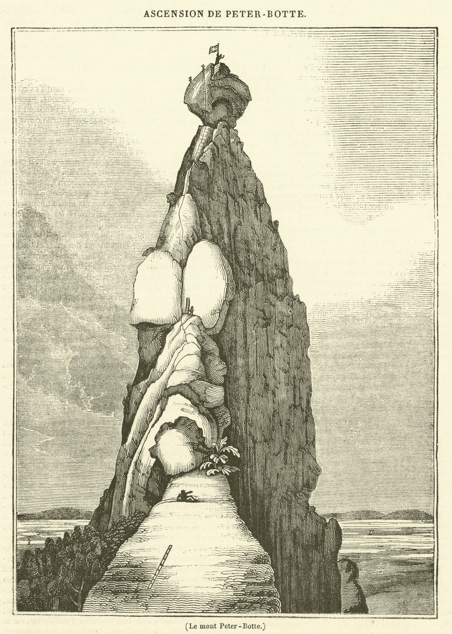 Mount Peter-Botte (kaiverrus) tekijältä French School